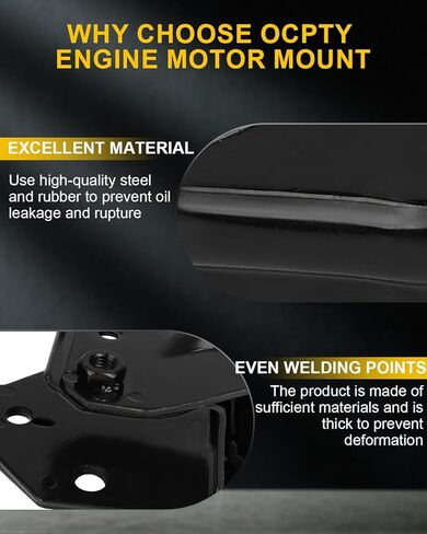 OCPTY 6PCS Engine Motor Mount and Transmission Mount and Torque Strut Mount Set Compatible for Chevrolet Impala 2006-2011, for Monte Carlo 2006-2007 3.5L # A2818 A2796 A5263 A5263 A5372 A5372 in Saudi Arabia