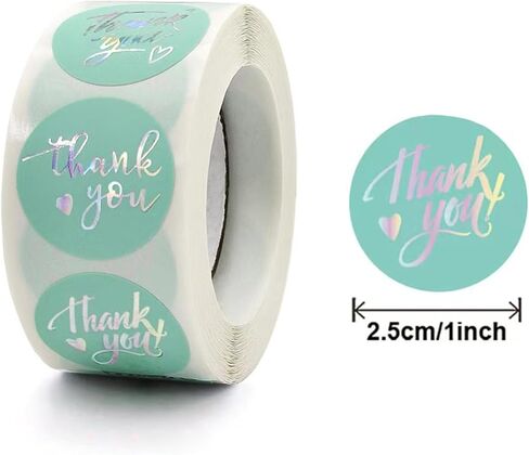 1000Pcs Black and Gold Thank You Stickers 1 Inch,Black Gold Round Envelope Sticker Seals Self-Adhesive Labels for Wedding Favors and Napkins,Envelopes,Gift Bags,Packaging Orders,Small Business in Saudi Arabia