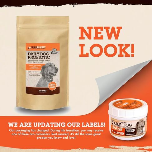 Daily Dog Probiotic 150 Servings - Support Natural Digestion, Treat & Prevent Diarrhea - Probiotics, Prebiotics & Digestive Enzymes All in One Tasty Probiotic Powder for Dogs in Saudi Arabia