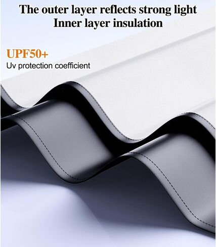 Automobile Side Window Sun Shade, Windshield Sun Shade for Car, Camping, Napping, Breastfeeding, Cloth Changing (Black, Co-Driving, 1pcs) in Saudi Arabia