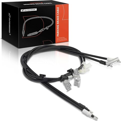 A-Premium Rear Driver or Passenger Side Parking Brake Cable Assembly Compatible with Ford Models - Focus 2012-2018, C-Max CMAX 2013-2016 - Replace# AV6Z2A603A in Saudi Arabia