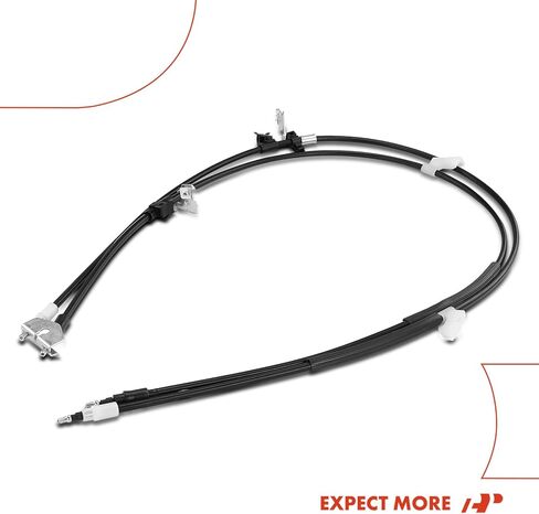 A-Premium Rear Driver or Passenger Side Parking Brake Cable Assembly Compatible with Ford Models - Focus 2012-2018, C-Max CMAX 2013-2016 - Replace# AV6Z2A603A in Saudi Arabia