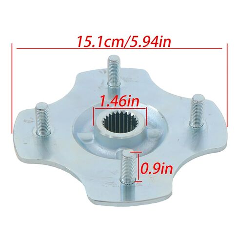 GXYWADY 2 Rear Axle Wheel Hub Nut Replacement for Honda Recon 250 TRX250 TRX250TE 2X4 1997-2019 in Saudi Arabia