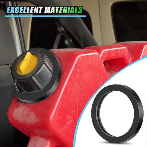 Gas Can Spout Gaskets Seals, Rubber Fuel Can Sealing Ring Replacement, Spout Gaskets Washer Seals for Most Gas Can Spout (10PCS) in Saudi Arabia