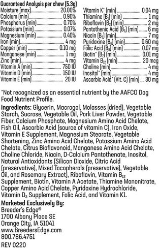 Breeder's Edge in Between for Him, Male Multivitamin for Cats/Small Dogs- 90 ct in Saudi Arabia