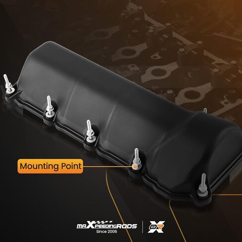 maXpeedingrods Aluminum Engine Valve Cover for Dodge Dakota Durango Nitro Ram for Jeep Liberty Commander Grand Cherokee for Ram 1500 2004-2012 3.7L V6 SOHC Replace 53021937AD in Saudi Arabia