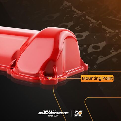 maXpeedingrods Aluminum Engine Valve Cover for Dodge Dakota Durango Nitro Ram for Jeep Liberty Commander Grand Cherokee for Ram 1500 2004-2012 3.7L V6 SOHC Replace 53021937AD in Saudi Arabia