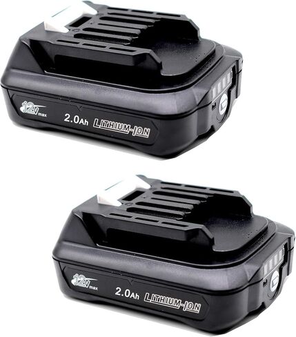 2 x BL1021B 2,0Ah 12V/10.8V Replace for Makita 12V Battery BL1021B BL1016 BL1041B 197339-1 197406-2 BL1040 BL1040B BL1015B in Saudi Arabia