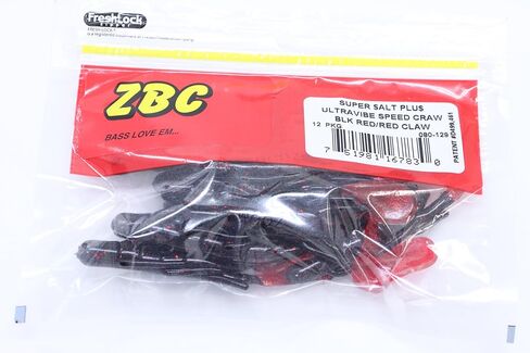 Zoom UltraVibe Speed Craw-Pack of 12 (Black Sapphire, 3.5-Inch) in Kuwait
