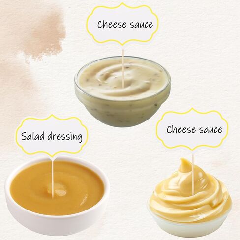 50 قطعة من قطع الكب كيك لبوفيه الحفلات، أعواد كب كيك فارغة، علامات الجبن الأبيض، أعلى الكعكة، ملصقات بوفيه مسواك للوحة Charcuterie، قطع علوية للكب كيك لتزيين حفلات الزفاف وأعياد الميلاد in Kuwait