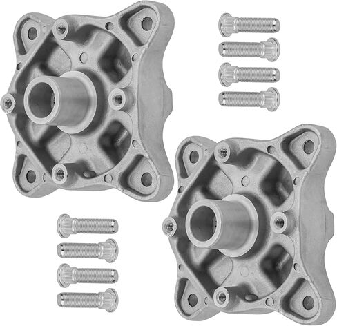 Caltric Front Wheel Hub & Bolts Compatible with Polaris Sportsman ETX 2015 / Magnum 330 4x4 2004-2006 / Sportsman 800 2005-2014 / Scrambler 500 2010-2012 in Saudi Arabia