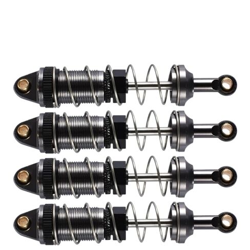 4 قطعة ممتص الصدمات 74 مللي متر معدني هيدروليكي لـ 1/12 MN128 MN86 G500 RC قطع غيار السيارات (أزرق) in Kuwait