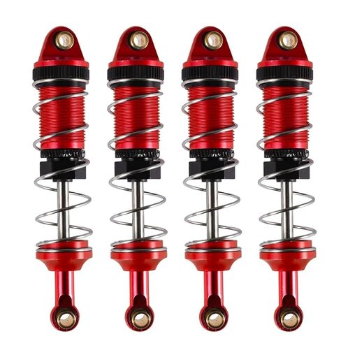 4 قطعة ممتص الصدمات 74 مللي متر معدني هيدروليكي لـ 1/12 MN128 MN86 G500 RC قطع غيار السيارات (أزرق) in Kuwait