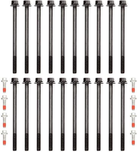 ES71129 Engine Cylinder Head Bolt Set Replacement for Chrysler for Aspen Limited 4.7L Sport Utility 2007-2009 for Dodge for Ram 1500 SXT 4.7L Crew Cab Pickup 2008 in Saudi Arabia