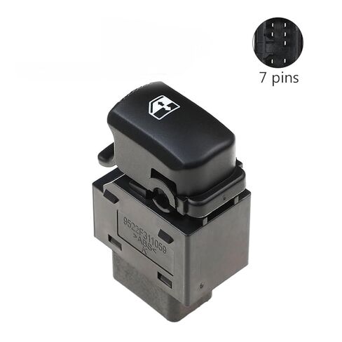 93580-2B000 7 Pins Electric Window Single Button Switch 935802B000 Compatible with Hyundai Santa Fe 2007 2008 2009 2010 2011 2012(1 pc) in Saudi Arabia