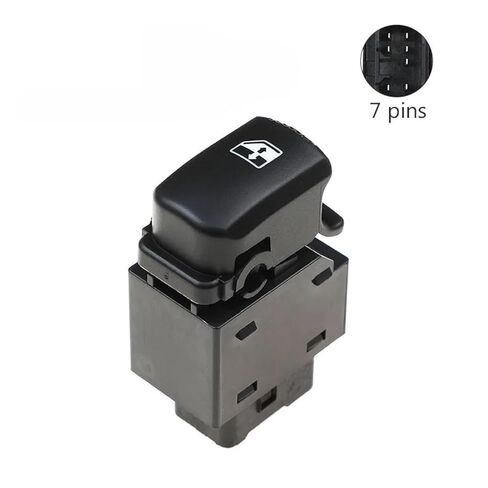 93580-2B000 7 Pins Electric Window Single Button Switch 935802B000 Compatible with Hyundai Santa Fe 2007 2008 2009 2010 2011 2012(1 pc) in Saudi Arabia