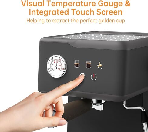 ماكينة اسبريسو، 20 ماكينة اسبريسو مع انبوب ماء ساخن وجهاز بخار تجاري لأمريكانو، لاتيه وكابتشينو in Kuwait