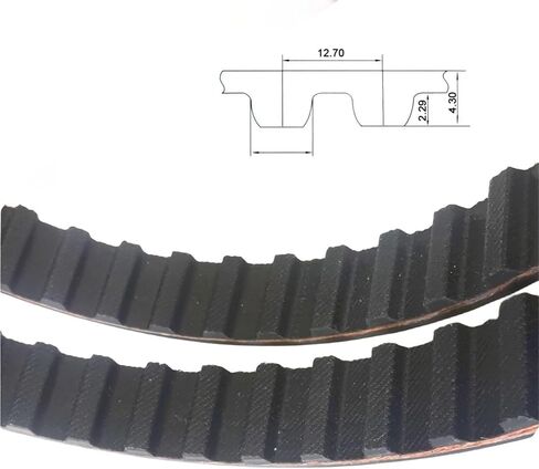 H-Type Timing Belt Width 50mm Model Number 370H-570H Synchronous Conveyor 3D Parts 1Pcs(475H) in Saudi Arabia