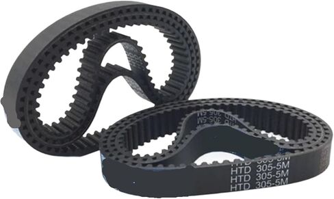 HTD 5M Rubber Timing Belt Width 25/30/40mm Perimeter 745-820mm 1Pcs(5M-815mm,1PC_30MM) in Saudi Arabia