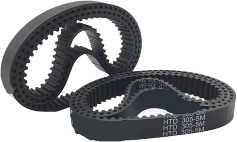 HTD 5M Rubber Timing Belt Width 25/30/40mm Perimeter 425-500mm 1Pcs(5M-495mm,1PC_30MM) in Saudi Arabia