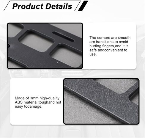 Vehicle Rigid MOLLE Panel, Car Sun Visor Organizer Tactical Gear Rack, EDC Pouch Tool Holster Truck Equipment Mount Plate, Auto Interior Modular Storage Shelf Accessories (Visor Panel) in Saudi Arabia