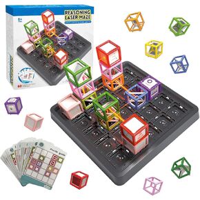 [2025 New] Laser Maze Reasoning Game, Ultimate STEM Logic Toys， 60+ Challenges, 37 Pcs Cubes, Ideal Gift fo,8-14Year Old Kids & Adults (Birthday/Christmas/Easter) in Saudi Arabia