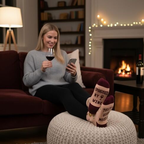 Zmart Wine Gifts for Women Men, Funny Wine Lover Gifts, Drinking Lover Gifts for Mom Dad, Wine Gifts Stocking Stuffers for Her in Saudi Arabia