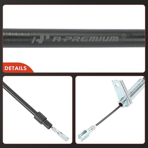 A-Premium Rear Driver Side Parking Brake Cable Assembly Compatible with Mercedes-Benz Models: C220 1994-1996, C230 1997-2000, C280 1994-2000, C36 AMG 1995-1997, C43 AMG 1998-2000, CLK320, CLK430 in Saudi Arabia