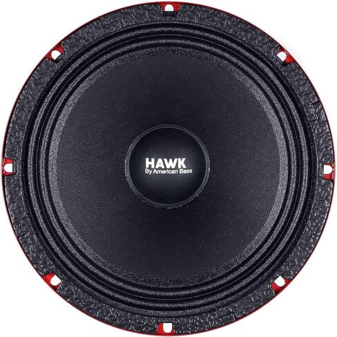 American Bass USA Bass Hawk65 6.5'' Midrange Midbass Car Speaker with Grill, 500W, 4 Ohm in Saudi Arabia