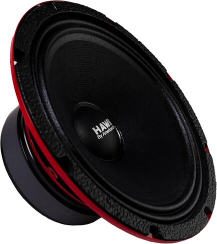 American Bass USA Bass Hawk65 6.5'' Midrange Midbass Car Speaker with Grill, 500W, 4 Ohm in Saudi Arabia
