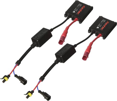 Xentec H4 (HB2) Hi/Lo (زينون منخفض، هالوجين عالي) 6000K HID زينون مع حزمة صابورة رفيعة SLBDC بقدرة 35 وات (أبيض فائق) in Saudi Arabia