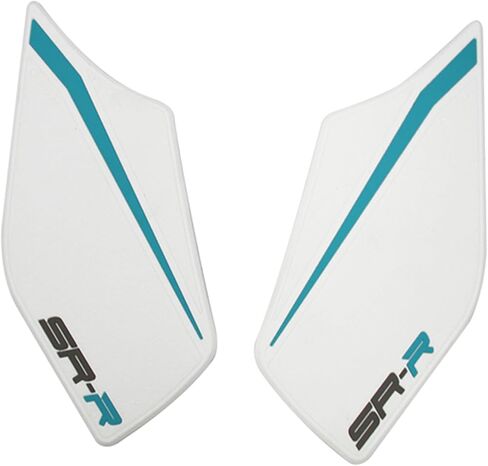 NIGHT CAT Motorcycle Tank Pad,Motorcycle Fuel Tank Protector,Gas Tank Decals Compatible With CFMOTO 675SR CF MOTO SR675 675 SR(Black blue 5pcs) in Saudi Arabia