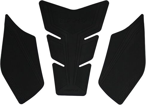 NIGHT CAT Motorcycle Tank Pad,Motorcycle Fuel Tank Protector,Gas Tank Decals Compatible With CFMOTO 675SR CF MOTO SR675 675 SR(Black blue 5pcs) in Saudi Arabia