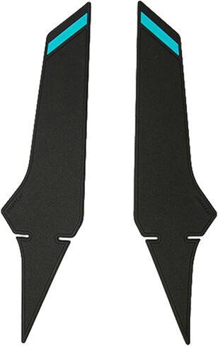 NIGHT CAT Motorcycle Tank Pad,Motorcycle Fuel Tank Protector,Gas Tank Decals Compatible With CFMOTO 675SR CF MOTO SR675 675 SR(Black blue 5pcs) in Saudi Arabia