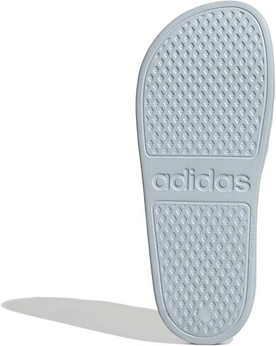 adidas Women's Adilette Aqua Slide Sandal, Halo Blue/Halo Blue/Halo Blue, 8 in Saudi Arabia