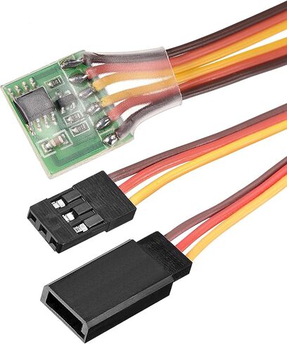 Uxcell RC مضاعفات إشارة عكس العاكس التوجيه والعتاد عكس سلك الرصاص 3-Pin 5-6V 2A in Saudi Arabia