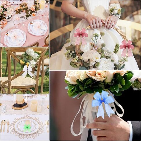 1-1/2 Inch x 50 Yards Sheer Organza Ribbon Chiffon Ribbon for Gift Wedding Flower Bouquet Wrapping Decorations Crafts (Black) in Saudi Arabia