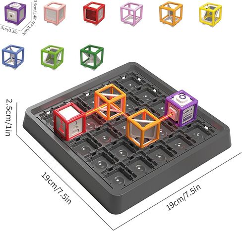 [2025 New] Laser Maze Reasoning Game, Ultimate STEM Logic Toys， 60+ Challenges, 37 Pcs Cubes, Ideal Gift fo,8-14Year Old Kids & Adults (Birthday/Christmas/Easter) in Saudi Arabia