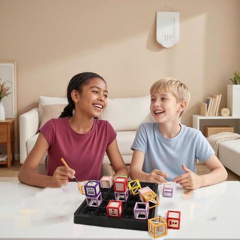 [2025 New] Laser Maze Reasoning Game, Ultimate STEM Logic Toys， 60+ Challenges, 37 Pcs Cubes, Ideal Gift fo,8-14Year Old Kids & Adults (Birthday/Christmas/Easter) in Saudi Arabia