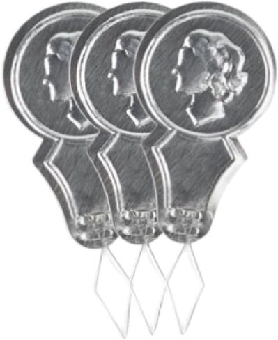 خيط خياطة متعدد الأغراض من Coats & Clark Dual Duty XP - إجمالي 500 ياردة - حزمة مع خيط إبر Bella's Crafts (أبيض) in Kuwait