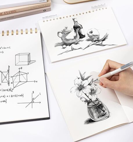 مجموعة أقلام رصاص ميكانيكية مع حافظة، 4 قطع أقلام رصاص ميكانيكية فنية مقاس 0.7 ملم + 40 قطعة عبوات رصاص HB + 40 قطعة عبوات رصاص 2B + 3 قطع ممحاة + 1 قطعة حافظة، رسم أقلام رصاص ميكانيكية للكتابة والرسم in Kuwait