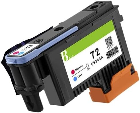Compatible with 72 72 Print Head Nozzle for T1100 T1120 T1200 T1300 T2300 T610 T770 T790 Printer C9380A C9383A C9384A Universal Replacement(MK and Y) in Saudi Arabia