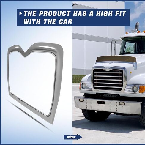 Front Chrome Grill Trim Grille Surround fit for Mack CV Semi Trucks in Saudi Arabia