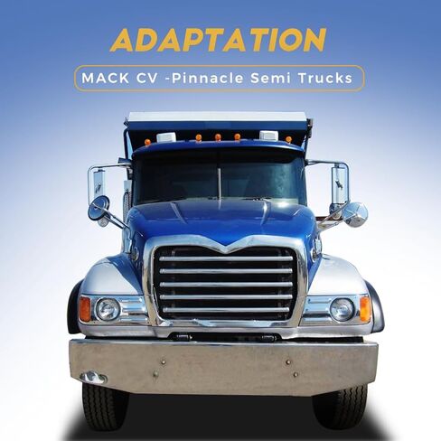 Front Chrome Grill Trim Grille Surround fit for Mack CV Semi Trucks in Saudi Arabia