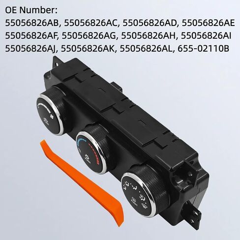 55056826AB وحدة التحكم في المناخ لسخان التيار المتردد مناسبة لدودج رام 1500/2500/3500 2009-2010، OE 55111290AE، 55056826AC، 55056826AD، 55056826ag in Saudi Arabia