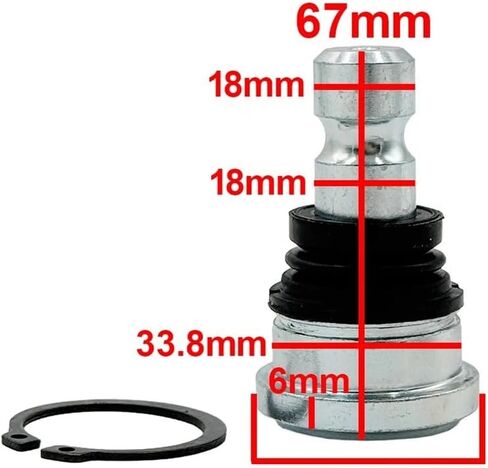 2X Ball Joint Upper or Lower for Polar RZR XP 1000 / Turbo S 4 7081867 7081992 7082275 7082422 7082487 in Saudi Arabia