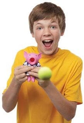 Hog Wild Narwhal Ball Popper Toy - Includes 4 Soft Foam Balls - Squeeze to Pop Air Powered Balls Up to 20 Feet - Launcher Safe for Indoor/Outdoor Play - Party Favor Gift for Kids, Girls, Boys Ages 5+ in Kuwait