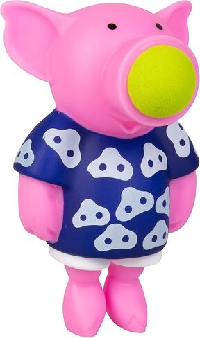 Hog Wild Narwhal Ball Popper Toy - Includes 4 Soft Foam Balls - Squeeze to Pop Air Powered Balls Up to 20 Feet - Launcher Safe for Indoor/Outdoor Play - Party Favor Gift for Kids, Girls, Boys Ages 5+ in Kuwait