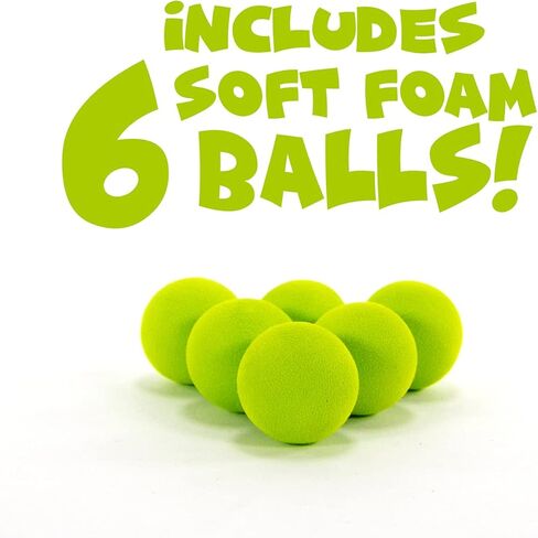 Hog Wild Narwhal Ball Popper Toy - Includes 4 Soft Foam Balls - Squeeze to Pop Air Powered Balls Up to 20 Feet - Launcher Safe for Indoor/Outdoor Play - Party Favor Gift for Kids, Girls, Boys Ages 5+ in Kuwait