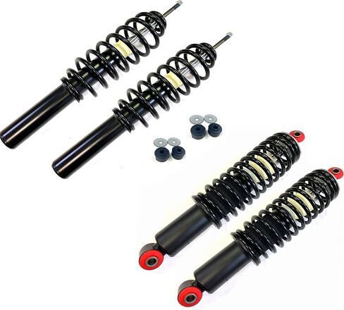 Full Set of 4 Coil-over Shock Absorbers Compatible With John Deere Gator HPX HPX615E HPX815E; Trail Gator HPX - OEM Replacement in Saudi Arabia